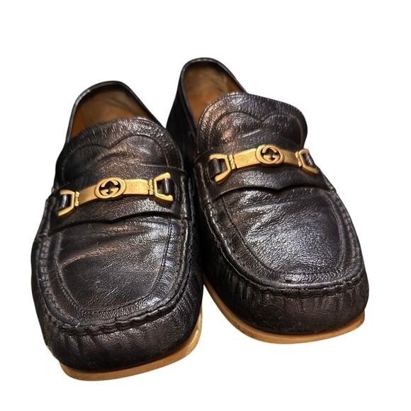 Gucci Interlocking GG Horsebit Tayma Moccasins Loafers Men\'s Sz. 13 main image 12